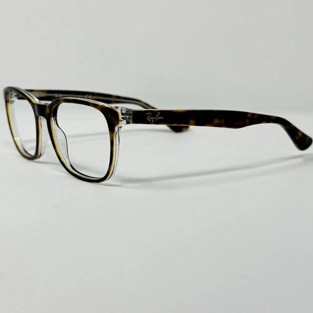 Ray-Ban RB1592 3805 Havana Transparent Kids Eyeglass Frames 48-16-130